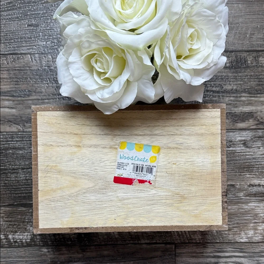 WOODEN BASKET “FRESH LEMONS”🍋